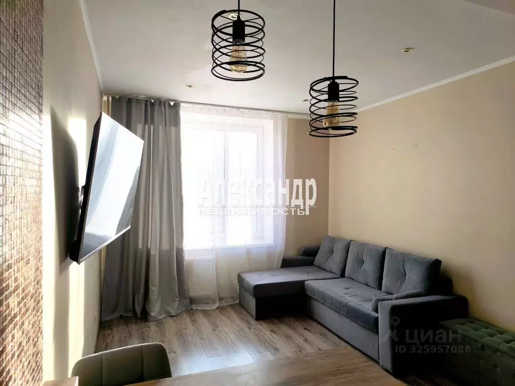 1-к кв. Санкт-Петербург ул. Ворошилова, 29к1 (41.7 м) - Фото 2