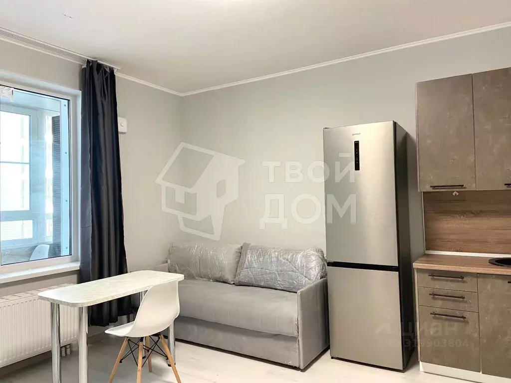 Студия Санкт-Петербург аллея Арцеуловская, 17 (25.0 м) - Фото 1