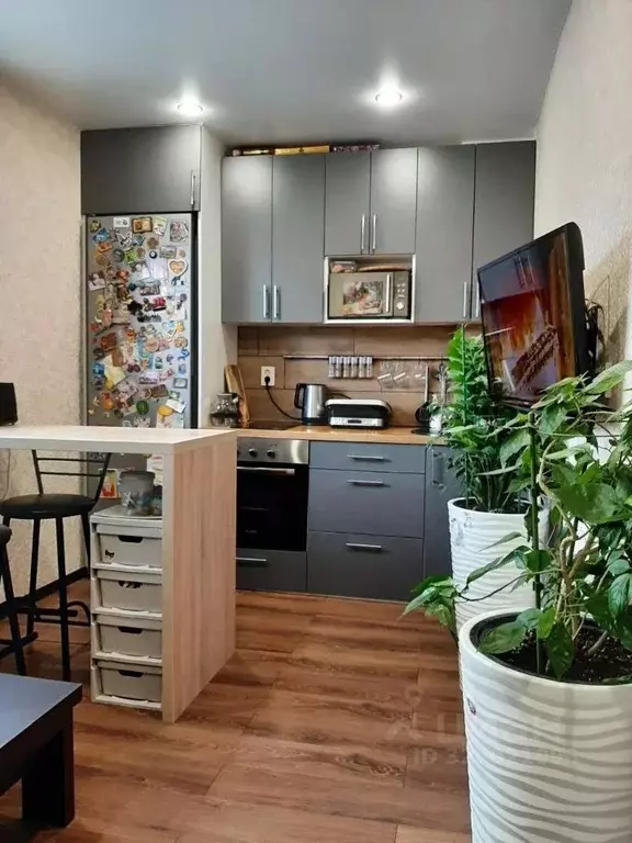 1-к кв. Самарская область, Тольятти Калмыцкая ул., 31 (31.7 м) - Фото 1