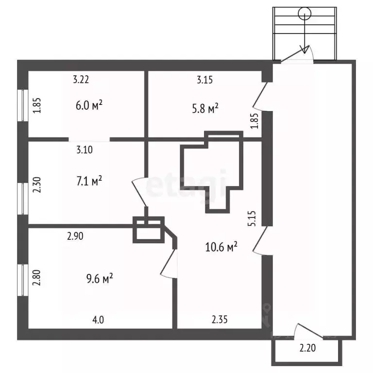 Дом в Псковская область, Печоры Рижская ул., 50 (39 м) - Фото 2