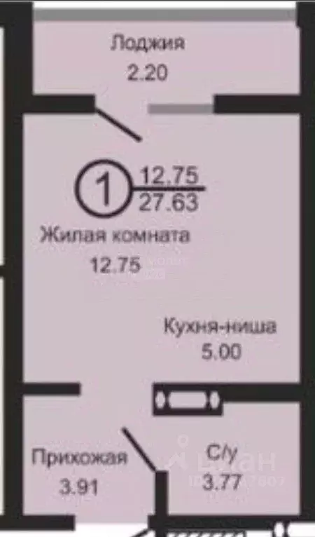 Студия Оренбургская область, Оренбург Комсомольская ул., 198/2 (31.0 ... - Фото 1