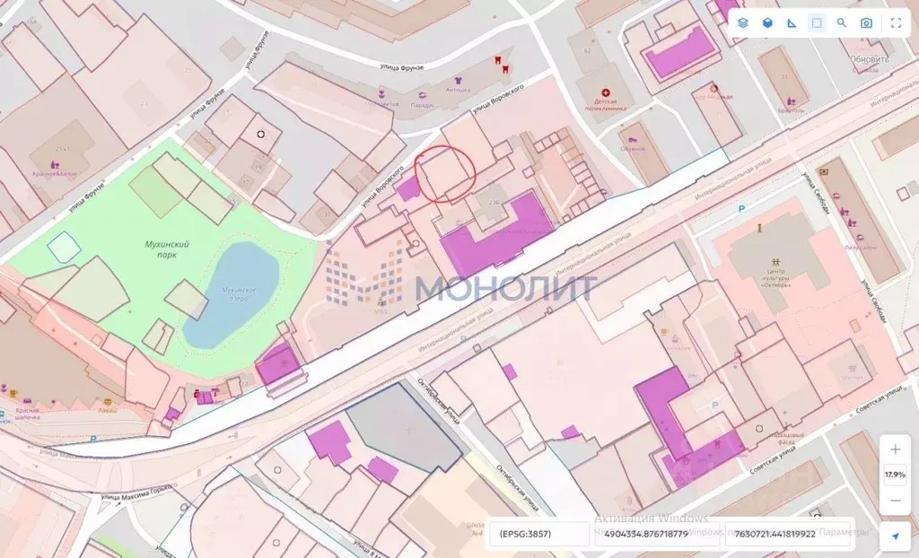 Участок в Нижегородская область, Бор ул. Воровского (4.5 сот.) - Фото 0