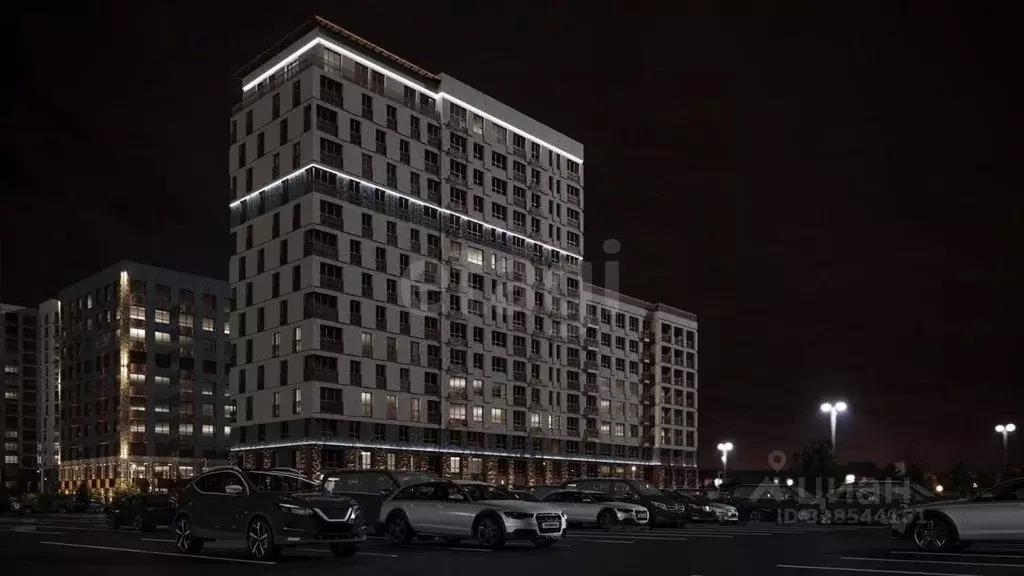 3-к кв. Тюменская область, Тюмень ул. Заполярная, 3 (81.7 м) - Фото 2