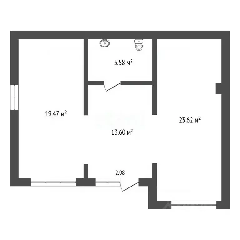 Помещение свободного назначения в Тюменская область, Тюмень ул. ... - Фото 2