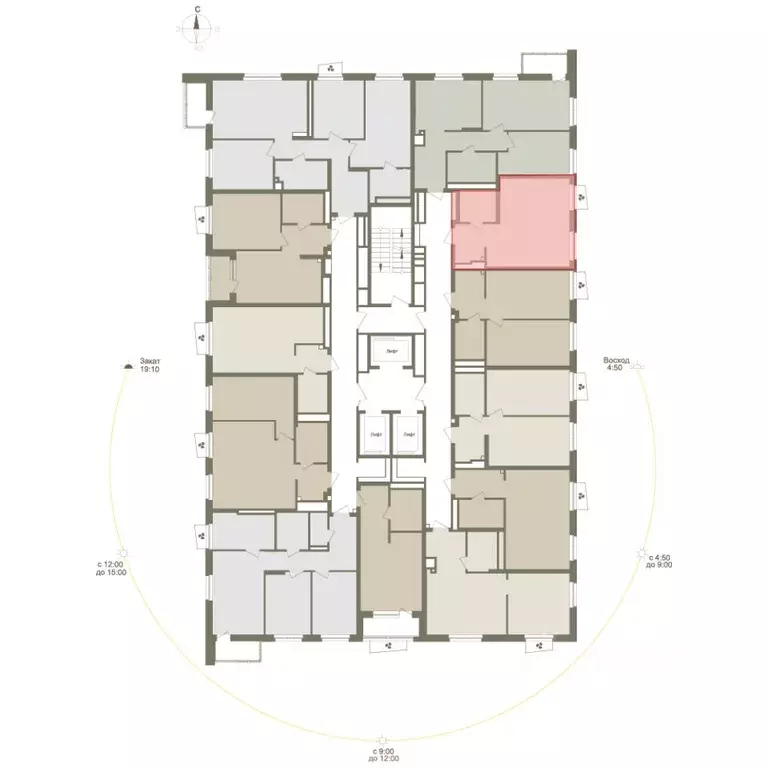 1-к кв. Башкортостан, Уфа Родина Парк жилой комплекс (33.8 м) - Фото 2