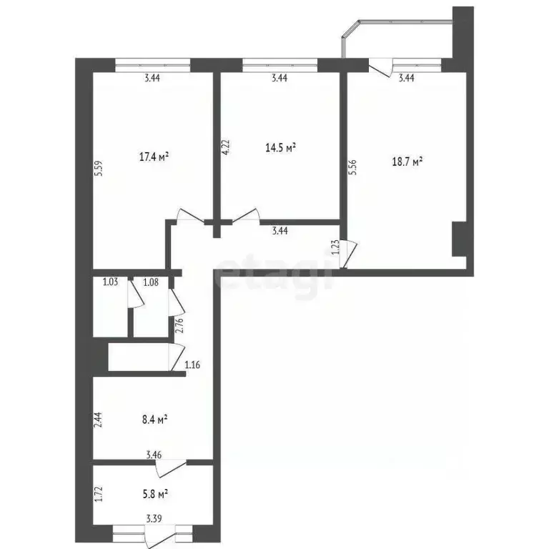 Помещение свободного назначения в Тюменская область, Тюмень ул. ... - Фото 2