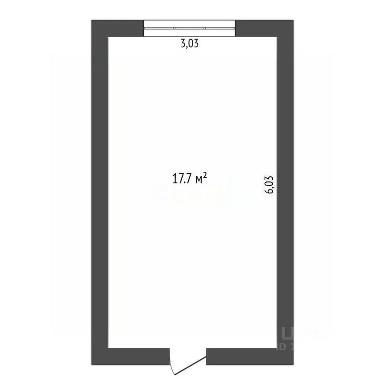 Комната Амурская область, Благовещенск Трудовая ул., 11 (18.0 м) - Фото 2