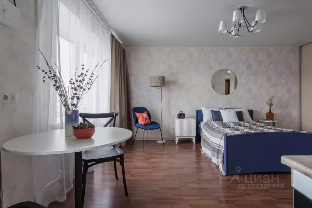 1-к кв. Красноярский край, Красноярск ул. Молокова, 1к1 (34.0 м) - Фото 1