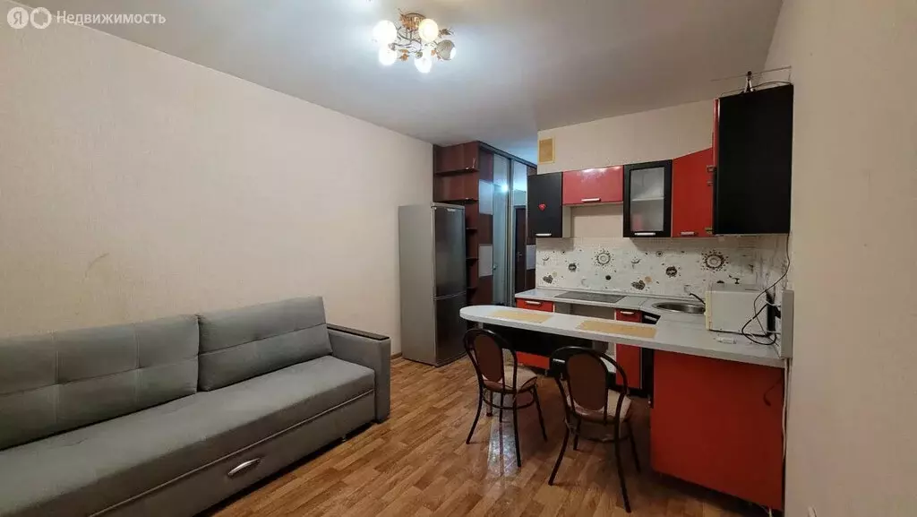 Квартира-студия: Засечное, Радужная улица, 8 (28 м) - Фото 1