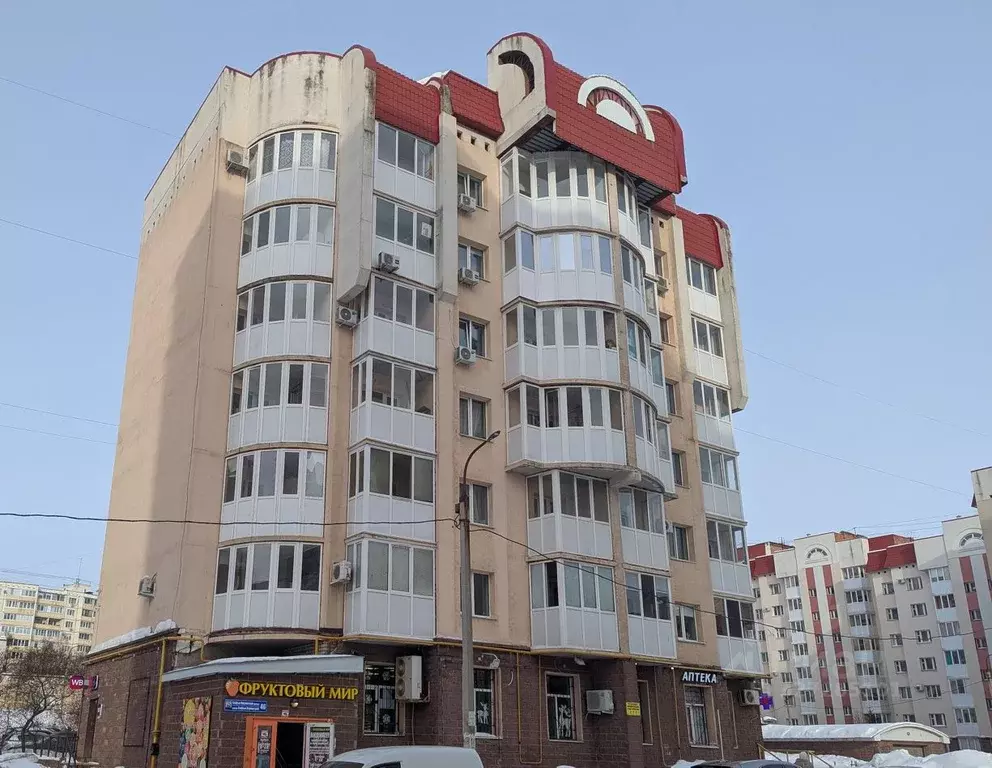 2-к кв. Башкортостан, Уфа ул. Софьи Перовской, 46 (53.5 м) - Фото 1