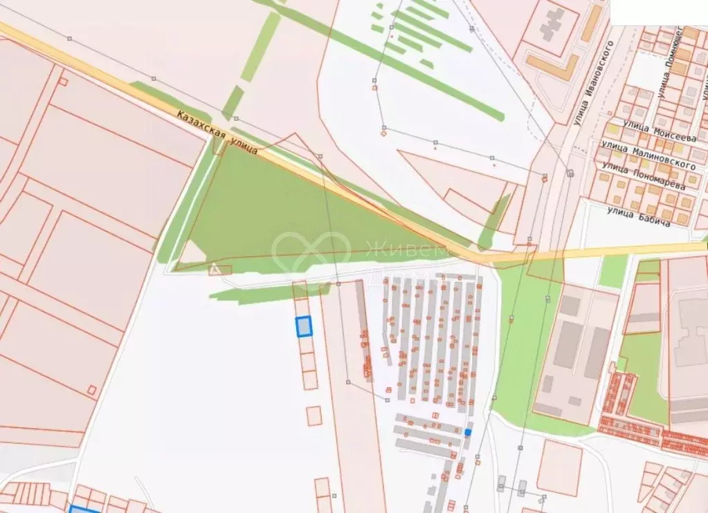 Участок в Волгоградская область, Волгоград Казахская ул. (4.5 сот.) - Фото 1