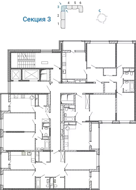 1-к кв. Московская область, Балашиха Железнодорожный мкр, ул. ... - Фото 2