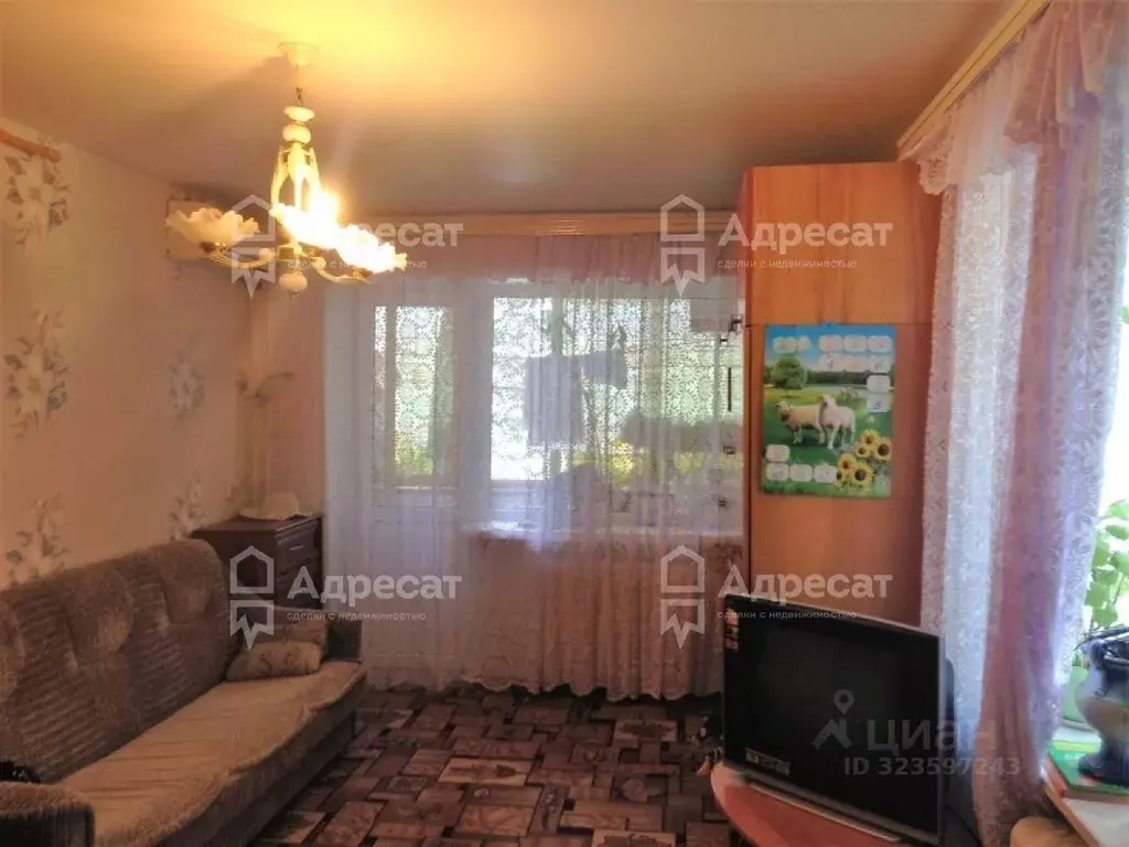 1-к кв. Волгоградская область, Волгоград ул. Курчатова, 10 (32.0 м) - Фото 1