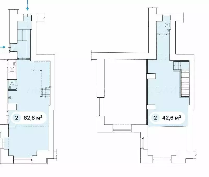 Помещение свободного назначения (105 м) - Фото 1