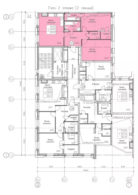 2-к кв. Воронежская область, Воронеж Кольцовская ул., 15 (97.92 м) - Фото 1