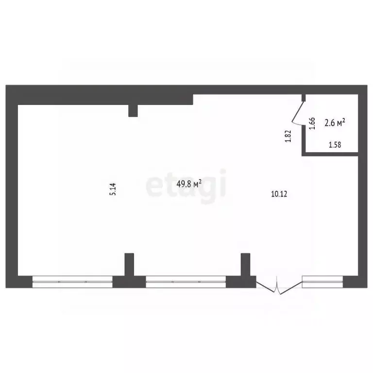 Помещение свободного назначения в Тюменская область, Тюмень ул. ... - Фото 2