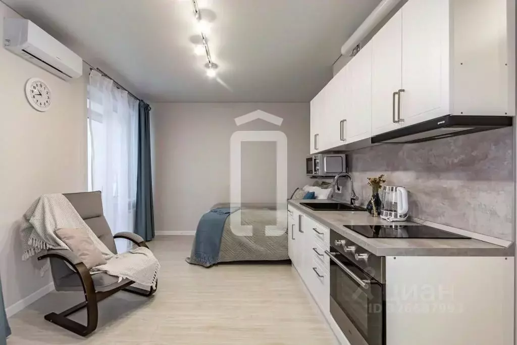 Студия Свердловская область, Екатеринбург ул. Печатников, 1 (24.0 м) - Фото 2