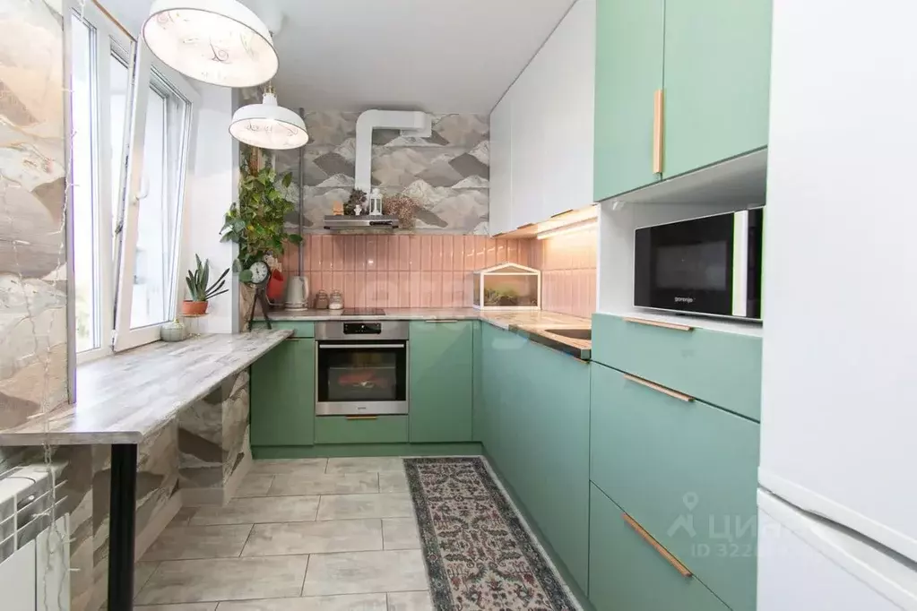 3-к кв. Томская область, Томск тракт Иркутский, 118/1 (57.4 м) - Фото 1