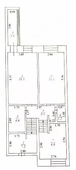2-комнатная квартира: Тверь, Волоколамский проспект, 3 (58.6 м) - Фото 1