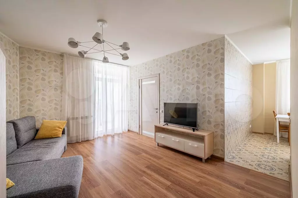 1-к. квартира, 49,1 м, 5/6 эт. - Фото 0
