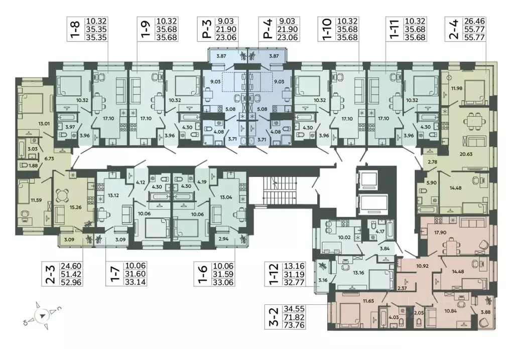 1-к кв. Ленинградская область, Ломоносовский район, Аннинское ... - Фото 2
