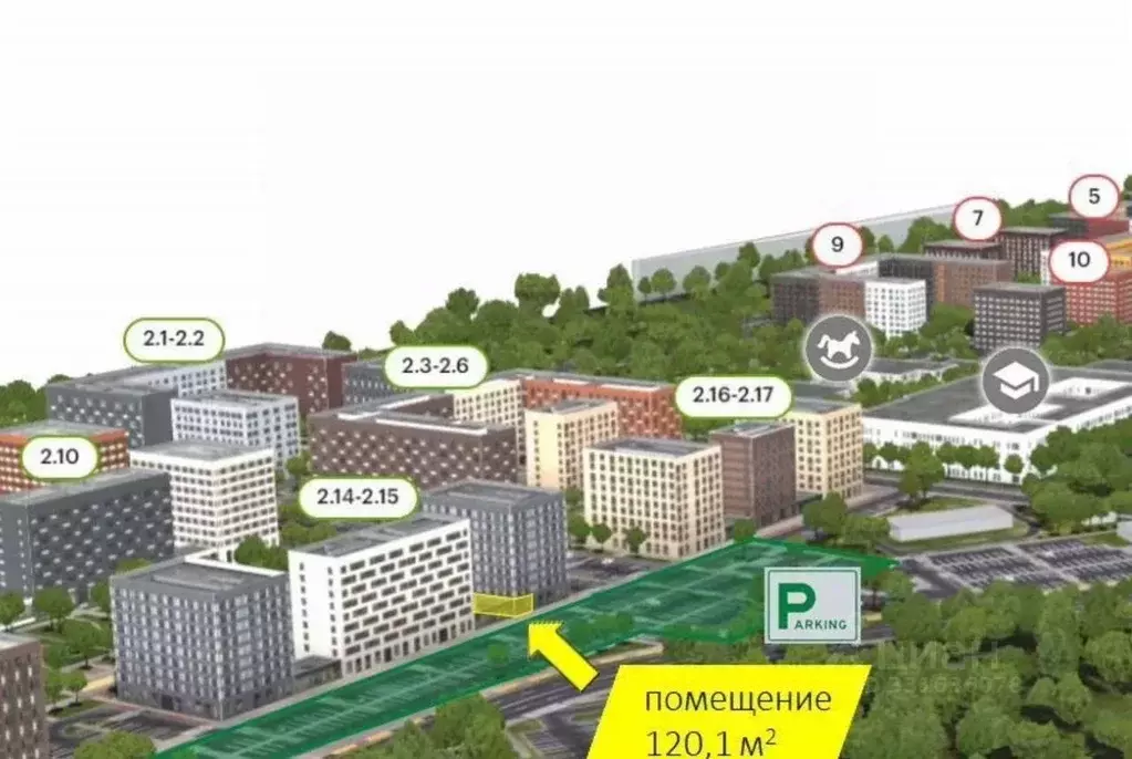Торговая площадь в Московская область, Красногорск городской округ, ... - Фото 2