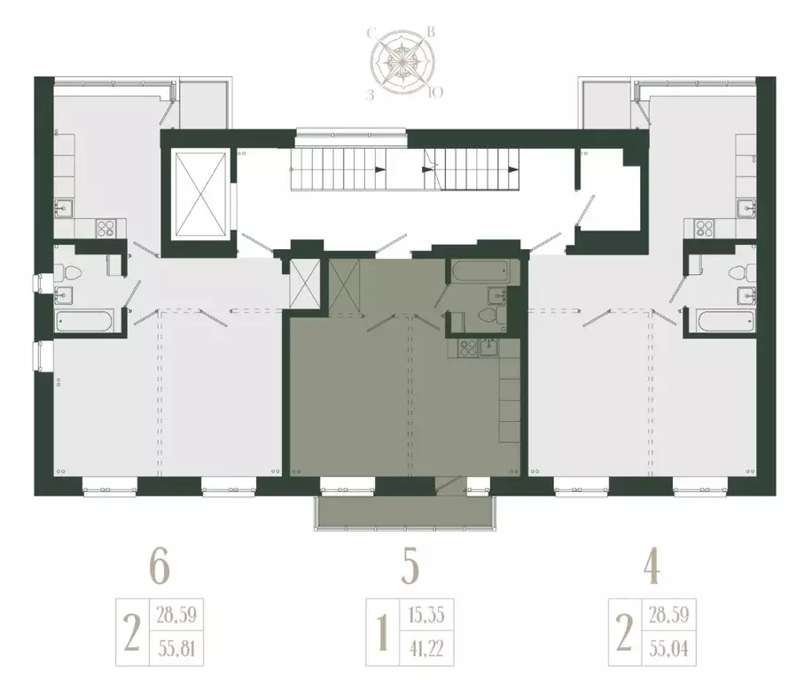 2-к кв. Иркутская область, Иркутский муниципальный округ, с. Мамоны ... - Фото 2