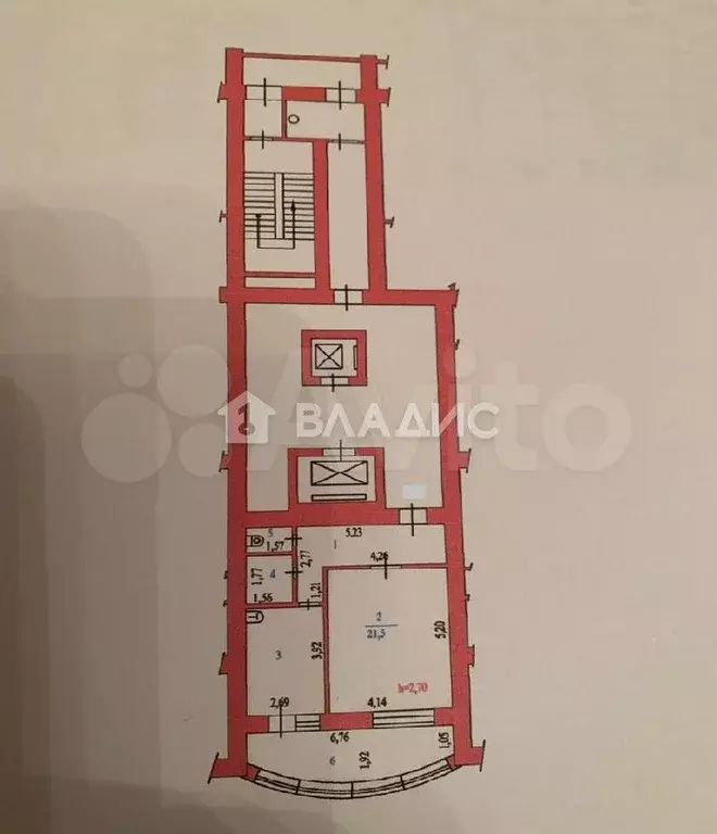 1-к. квартира, 56 м, 11/15 эт. - Фото 0