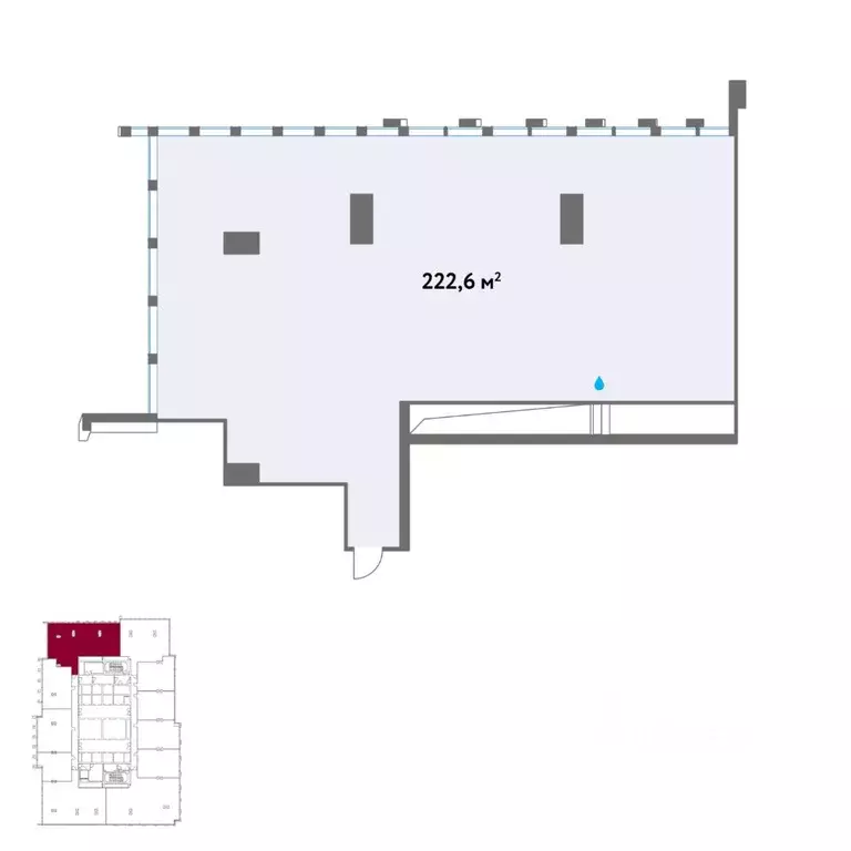 Офис в Москва Кинематографический кв-л,  (223 м) - Фото 2
