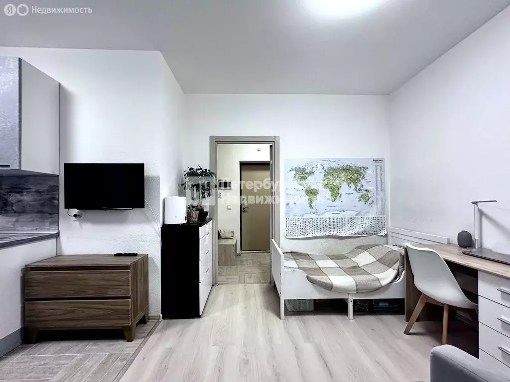 Квартира-студия: Бугры, Английская улица, 8 (25.4 м) - Фото 2