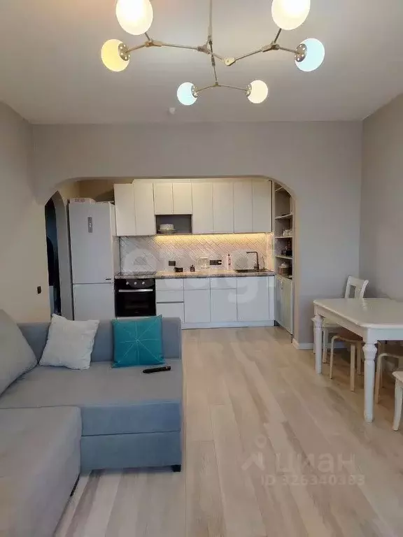 1-к кв. Иркутская область, Иркутск ул. Лермонтова, 81/15 (52.6 м) - Фото 2