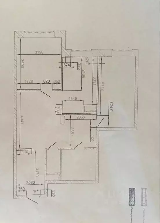 2-к кв. Московская область, Реутов просп. Мира, 12к1 (68.0 м) - Фото 2
