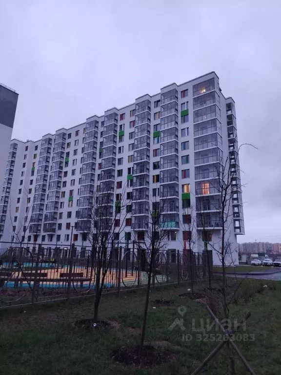 1-к кв. Санкт-Петербург пос. Шушары, ул. Чудовская, 14к1 (33.9 м) - Фото 1