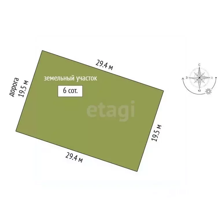 Участок в Ямало-Ненецкий АО, Новый Уренгой ул. 3-я Профсоюзная, 4 (6.0 ... - Фото 2