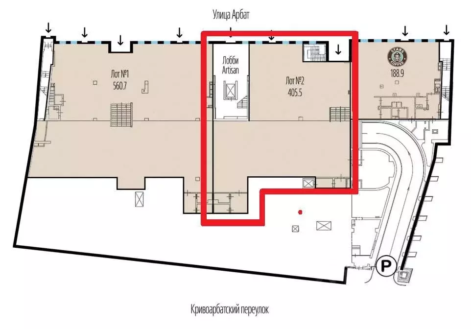 Помещение свободного назначения в Москва ул. Арбат, 39 (406 м) - Фото 2