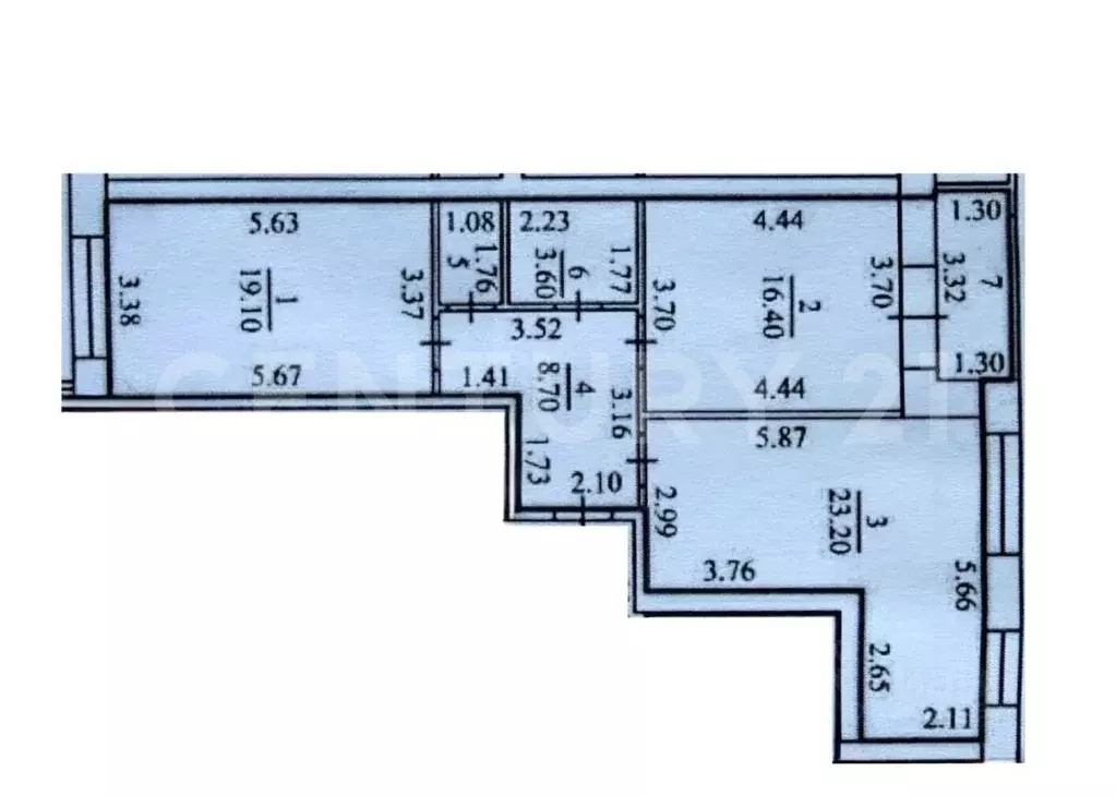 2-к кв. Чувашия, Чебоксары ул. Николая Рождественского, 4 (77.5 м) - Фото 2