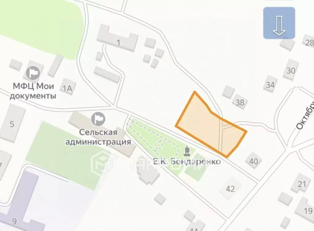 Участок в Брянская область, Брянский район, Отрадненское с/пос, с. ... - Фото 2