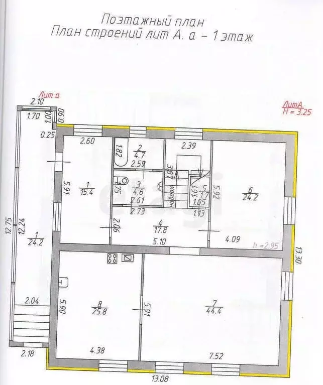 Дом в Тульская область, Тула городской округ, д. Крюковка 55Б (282 м) - Фото 2
