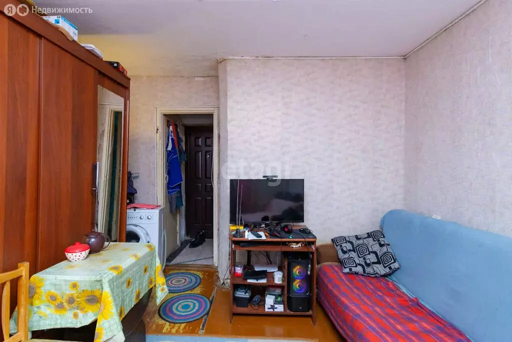 Квартира-студия: Тюмень, улица Судостроителей, 36 (16.5 м) - Фото 1
