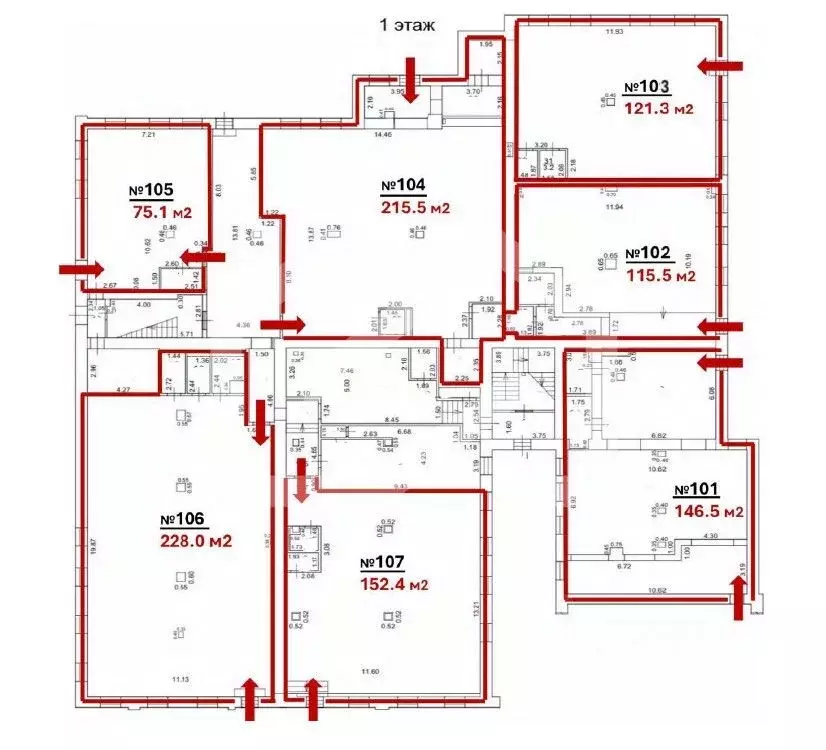 Офис в Москва Колодезный пер., 3С25 (445 м) - Фото 2
