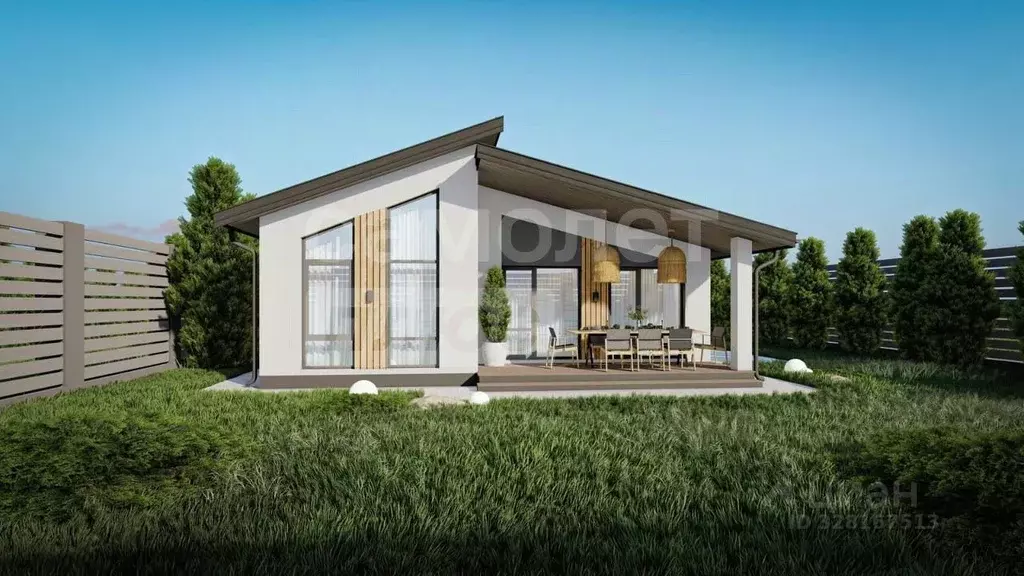 Дом в Крым, Симферопольский район, с. Урожайное  (113 м) - Фото 1