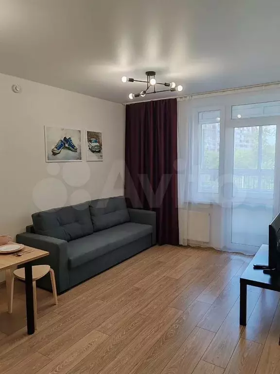 1-к. квартира, 35 м, 3/25 эт. - Фото 1