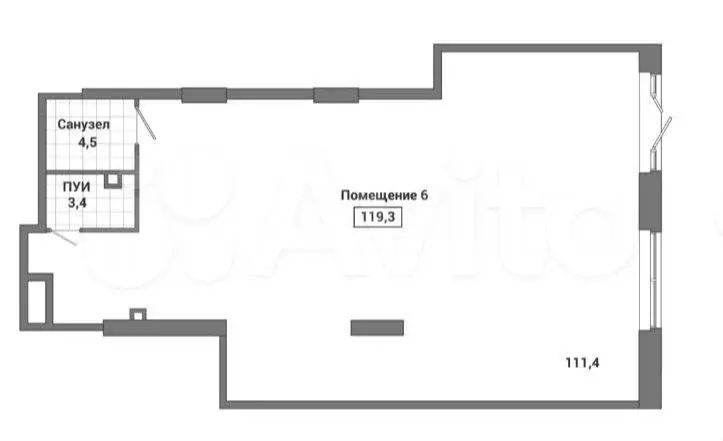 Продажа помещения свободного назначения 230 м2 - Фото 1