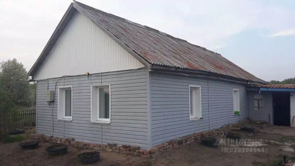 Дом в Омская область, Азовский Немецкий Национальный район, д. ... - Фото 1