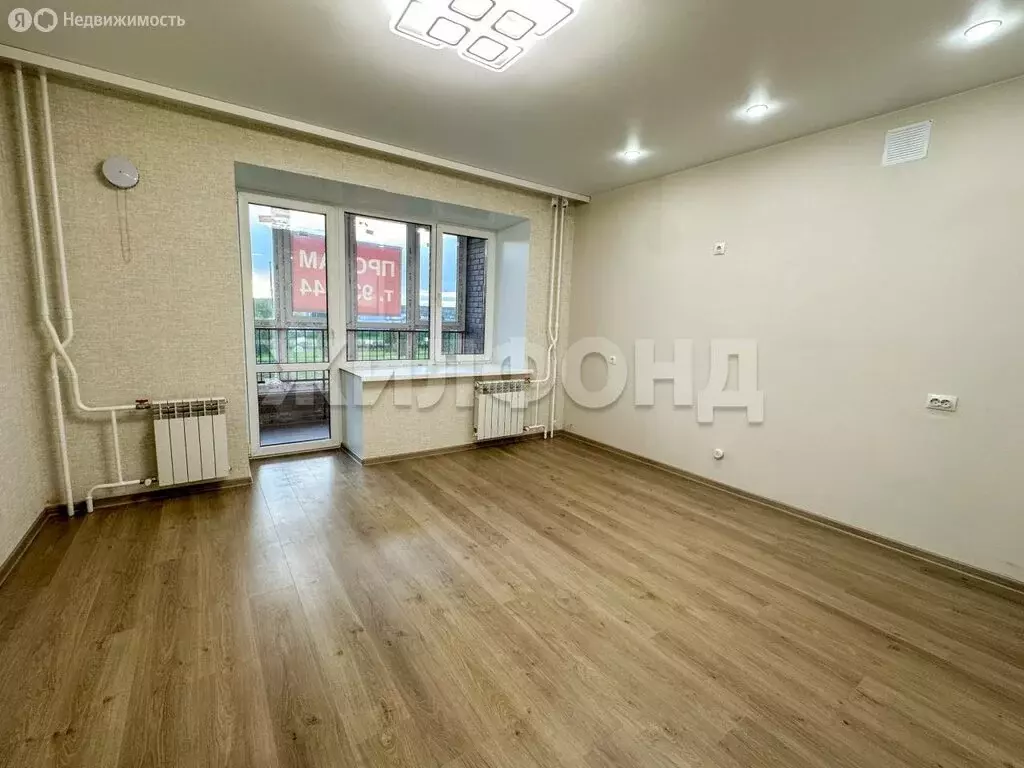 Квартира-студия: Кисловка, микрорайон Левобережный, улица Василия ... - Фото 0