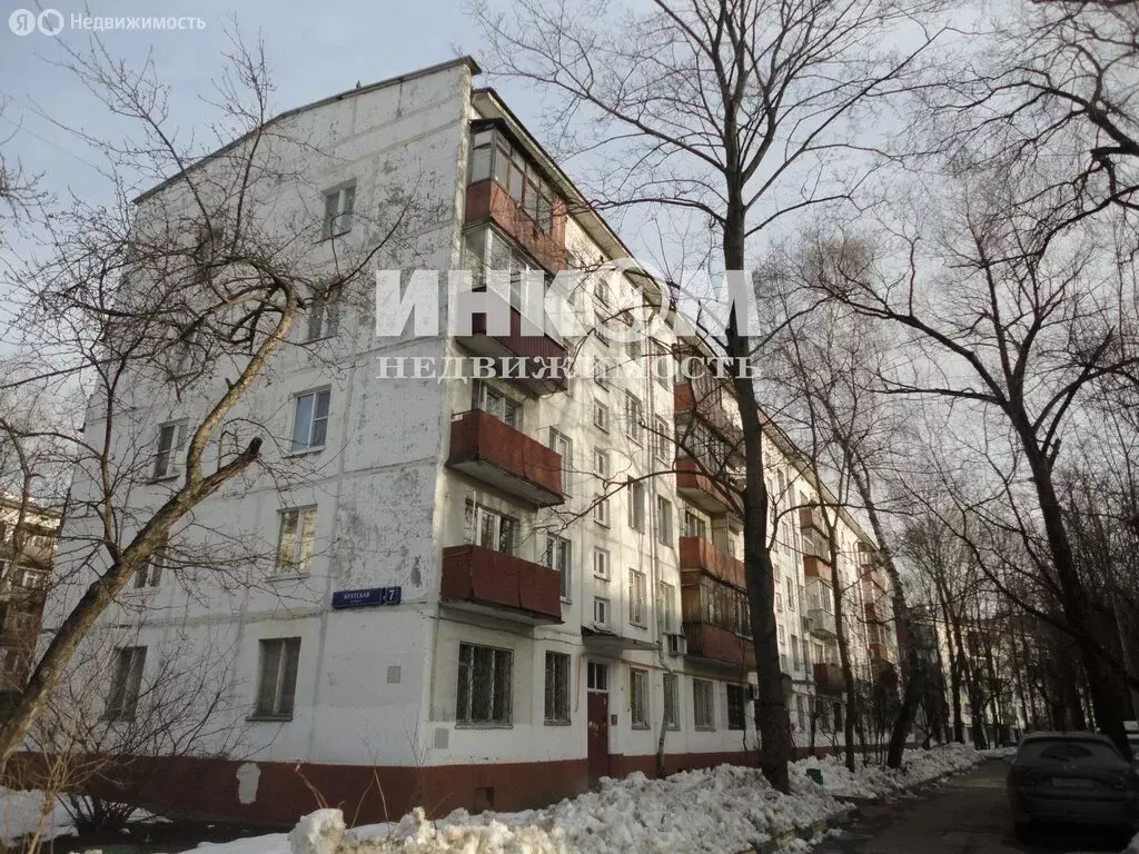2-комнатная квартира: Москва, Братская улица, 7 (44.7 м) - Фото 1
