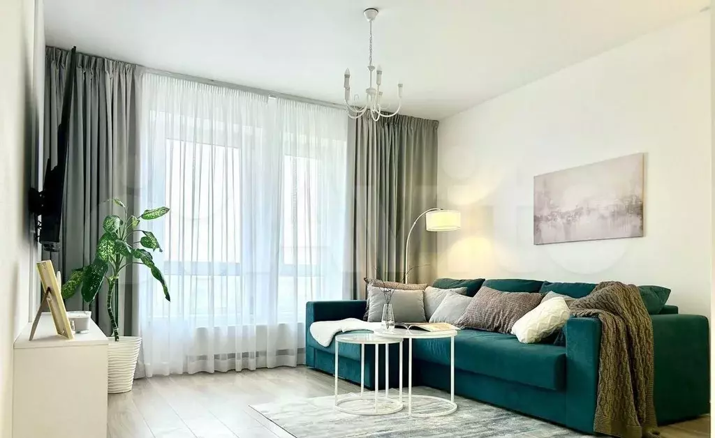 1-к. квартира, 40 м, 23/33 эт. - Фото 0
