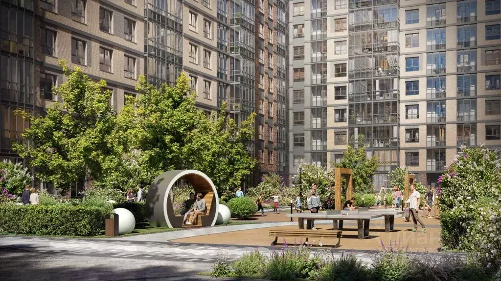 2-к кв. Ленинградская область, Всеволожский район, Заневское городское ... - Фото 2