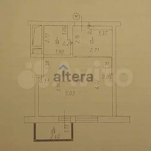 Квартира-студия, 29,6 м, 15/23 эт. - Фото 0
