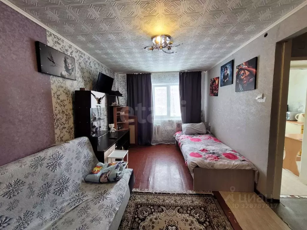 1-к кв. Красноярский край, Норильск Ленинский просп., 39Б (30.2 м) - Фото 1